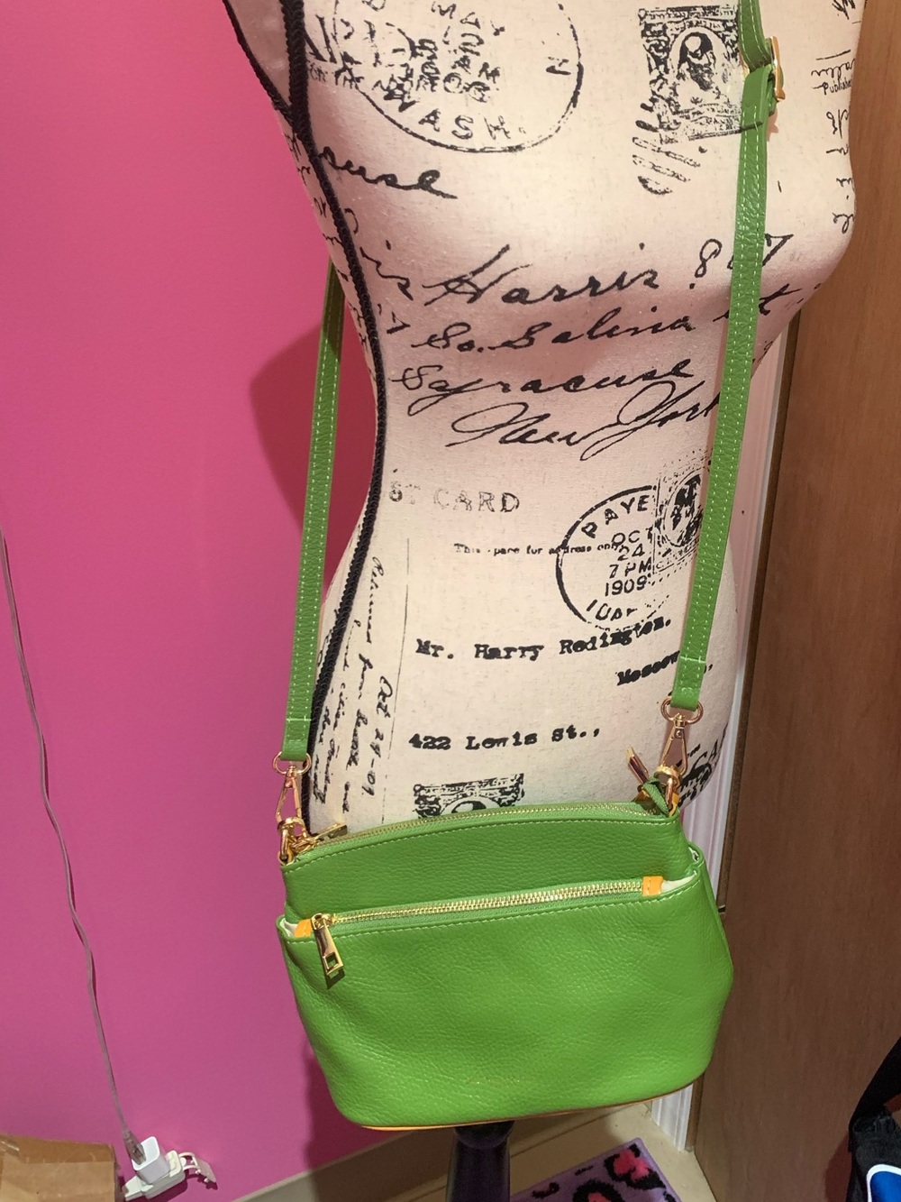 Divina Firenze Italian Leather crossbody bag